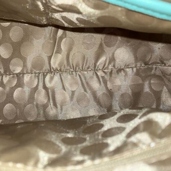 Kate Spade Cedar Street Maise Sky Blue Satchel EUC - Picture 7 of 9